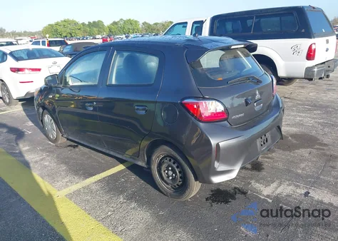 2024 Mitsubishi Mirage Es/Le z USA, uszkodzony, nr VIN ML32AUHJ8RH018516